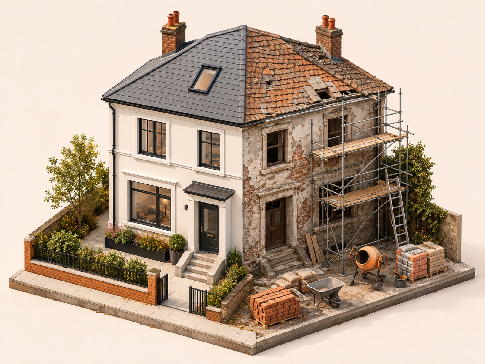Illustration Sanierung und Modernisierung im Bestand – de Carnèe